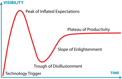 hype cycle (from Wikipedia)