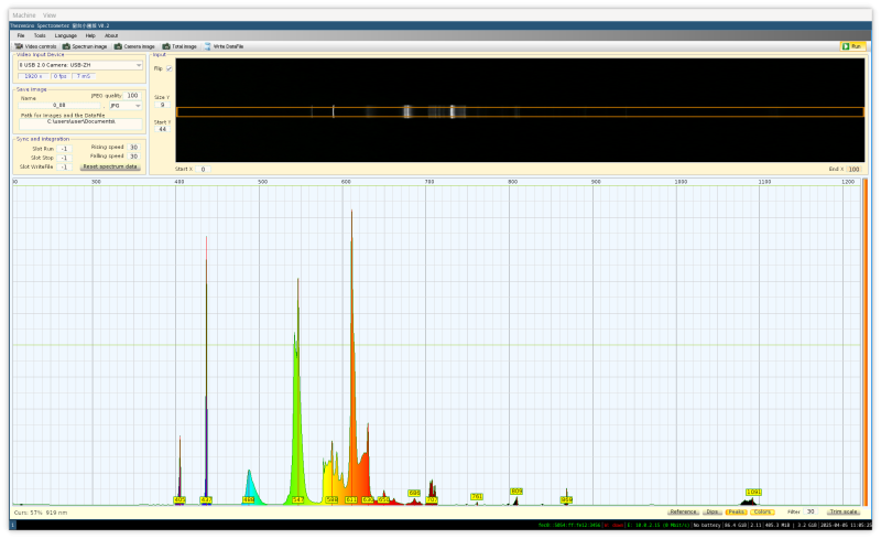 fluorescent light - selecting reference